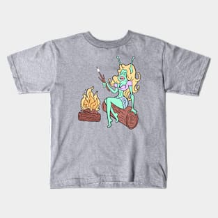 Camping Cutie Kids T-Shirt